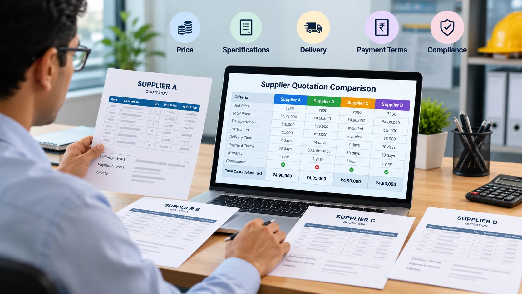 How to Compare Supplier Quotations: A Step-by-Step Guide